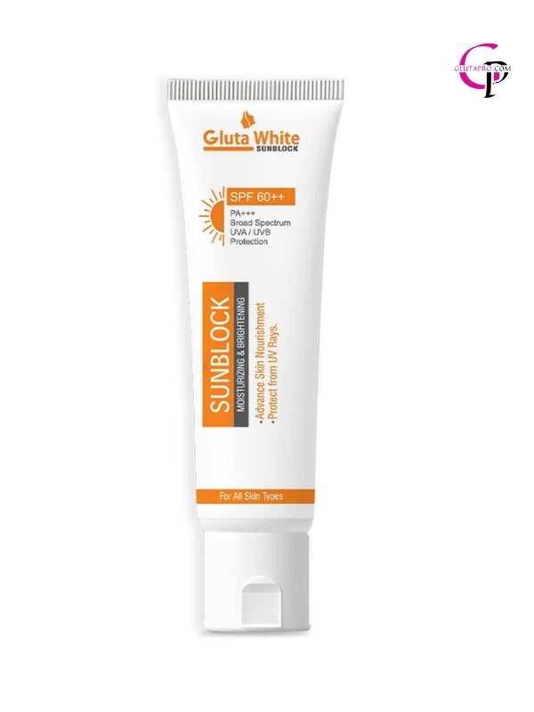 Gluta White Sunblock (SPF-60++)
