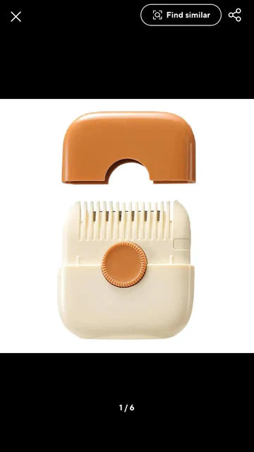 2 In 1 Hair Trimmer And Comb, Portable Hair Cutting Tools, Double Sided Stainless Steel Trimme