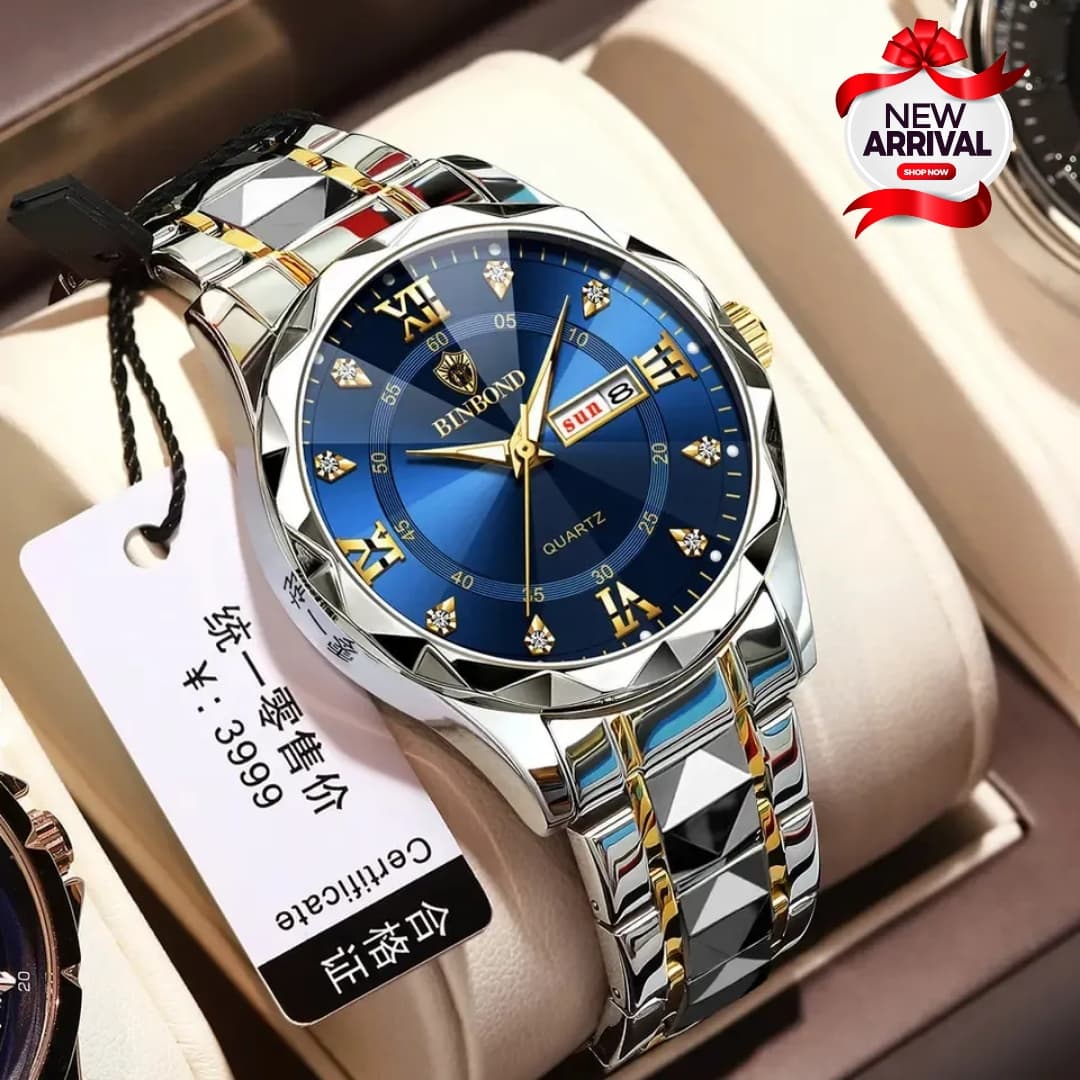 Experience luxury and precision with Binbond watches, crafted to elevate your style