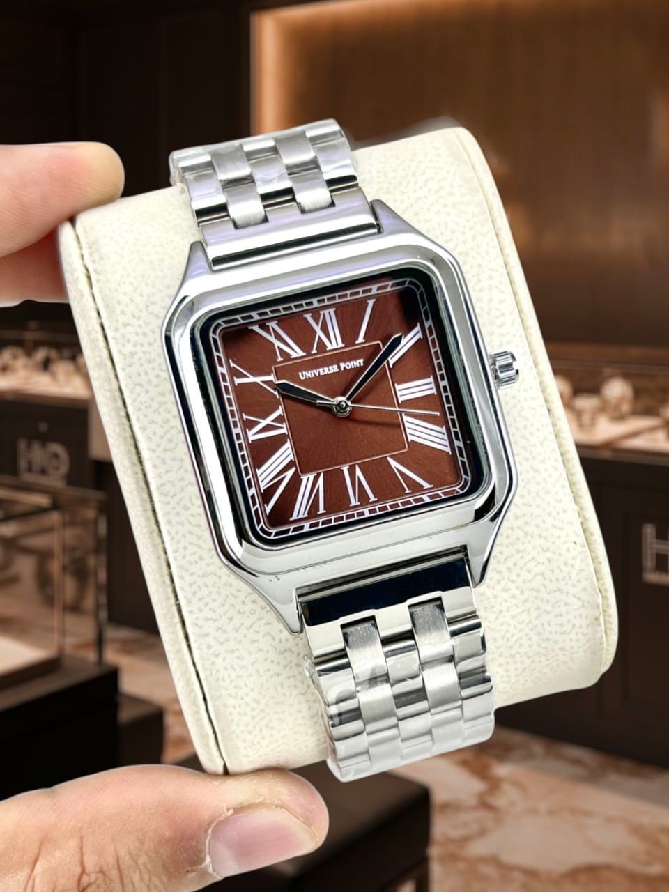 "Universal Point watches blend precision engineering with stylish design,