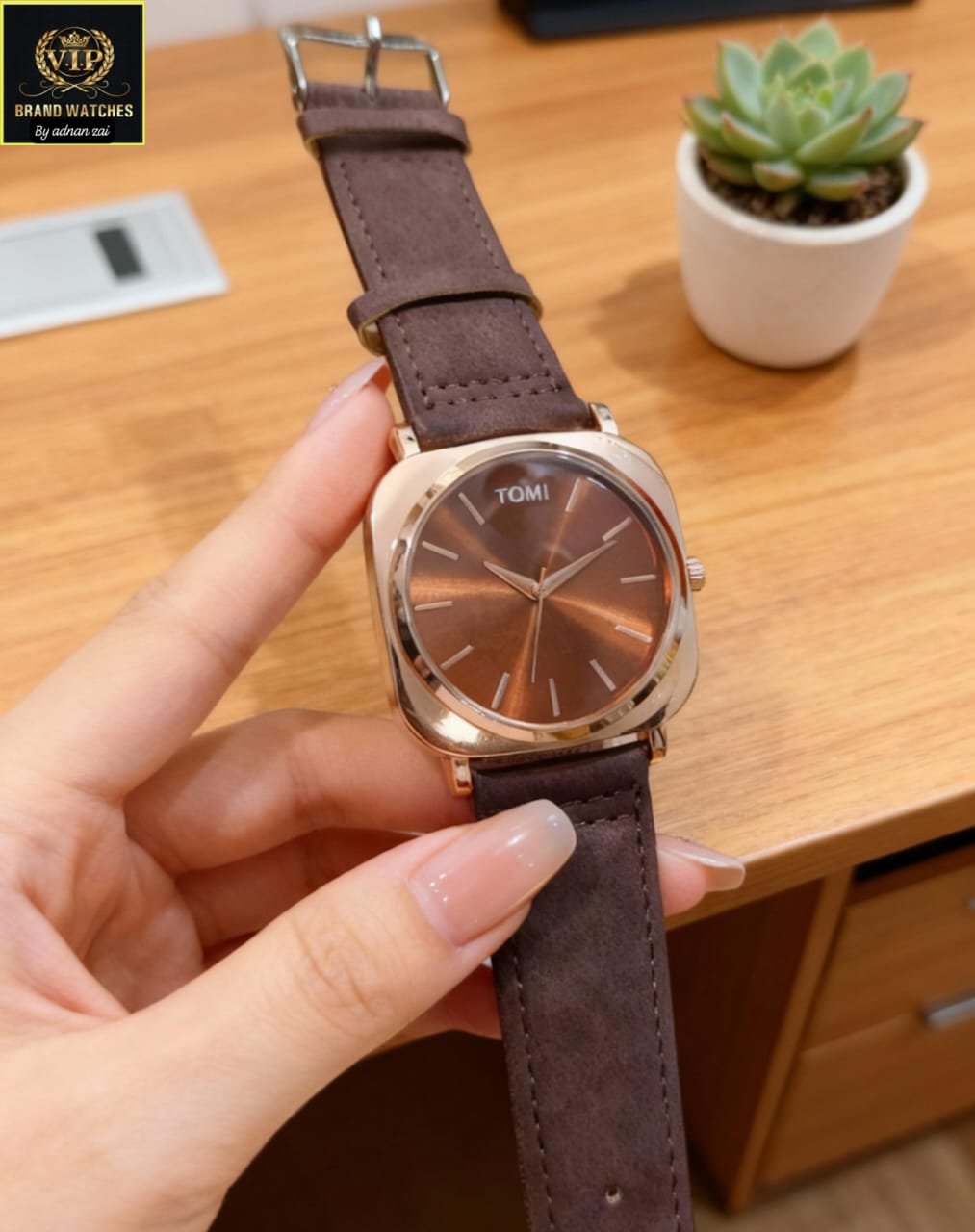 "Tomi watches bring together simplicity and style,